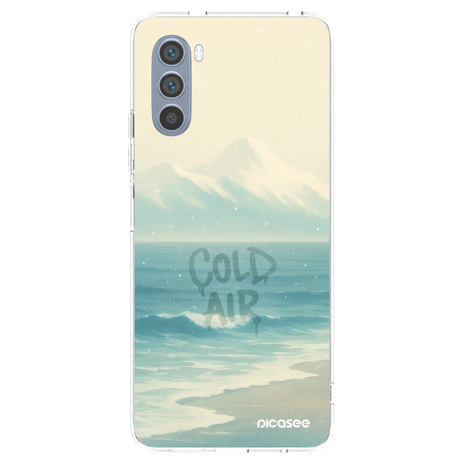 Picasee átlátszó szilikon tok az alábbi mobiltelefonokra Motorola Moto G62 - COLD AIR