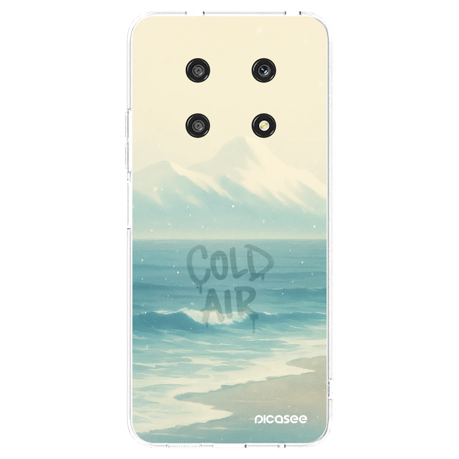 Picasee átlátszó szilikon tok az alábbi mobiltelefonokra Honor Magic4 Lite 5G - COLD AIR