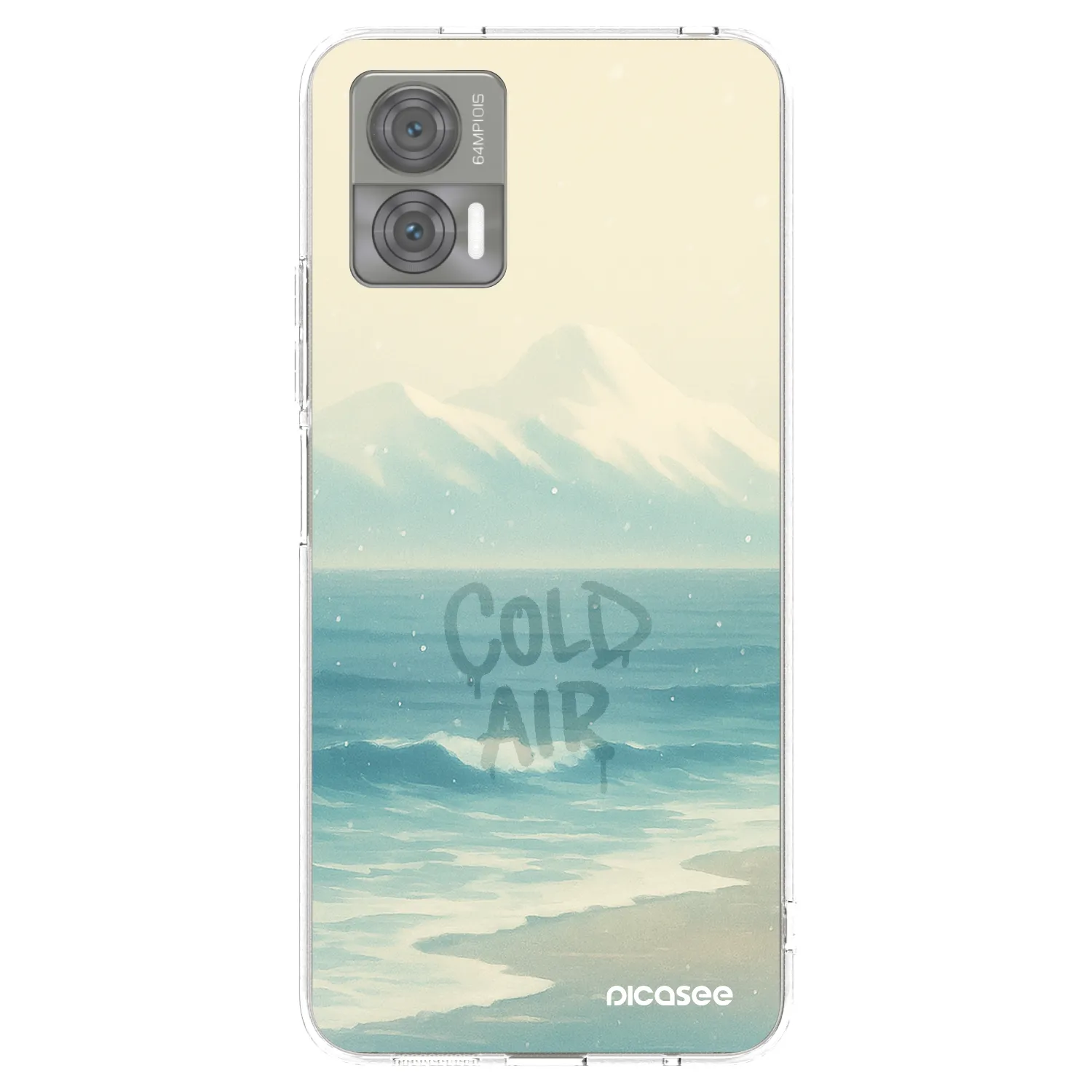 Picasee átlátszó szilikon tok az alábbi mobiltelefonokra Motorola Edge 30 Neo - COLD AIR