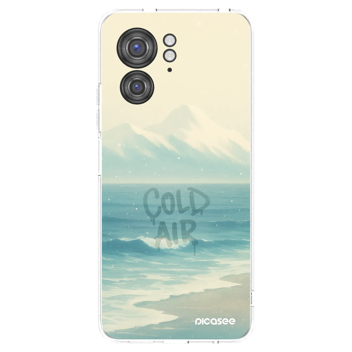 Picasee átlátszó szilikon tok az alábbi mobiltelefonokra Motorola Edge 40 - COLD AIR