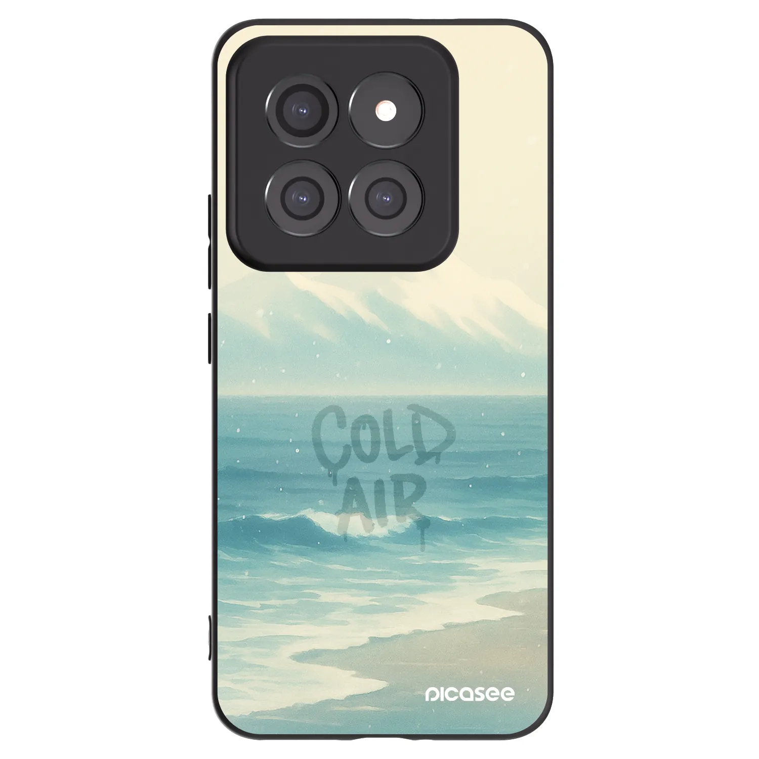 Picasee fekete szilikon tok az alábbi mobiltelefonokra Xiaomi 14 Pro - COLD AIR