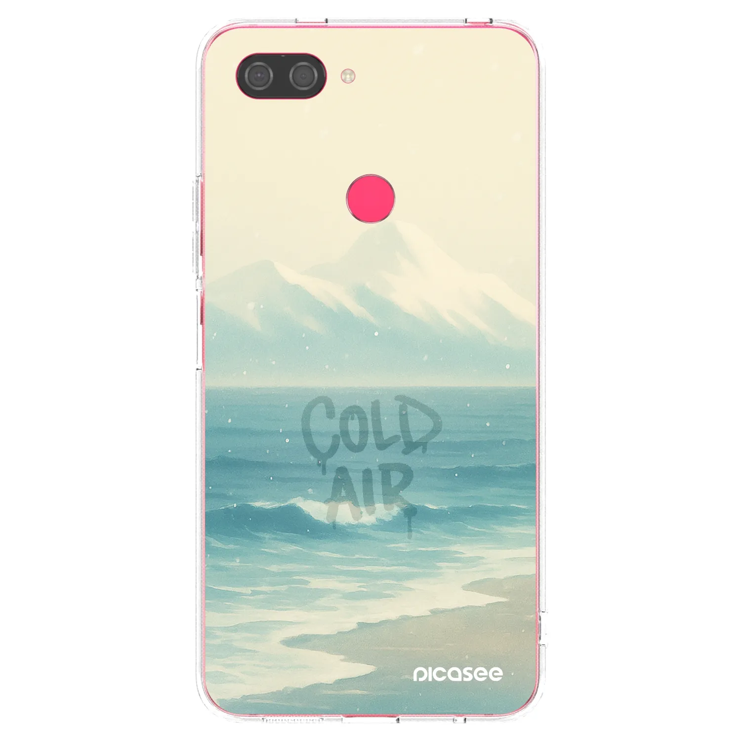 Picasee átlátszó szilikon tok az alábbi mobiltelefonokra Xiaomi Mi 8 Lite - COLD AIR