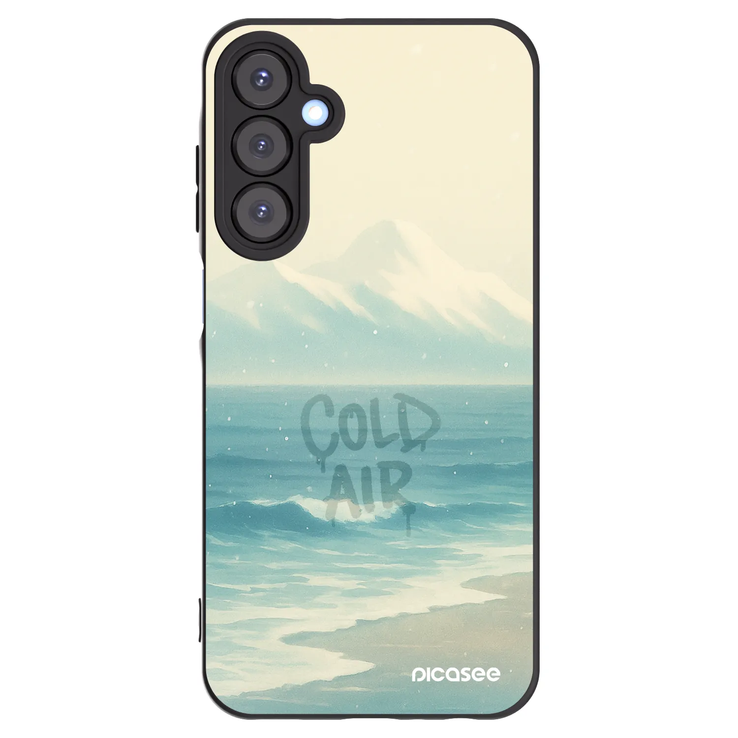 Picasee fekete szilikon tok az alábbi mobiltelefonokra Samsung Galaxy A25 A256B 5G - COLD AIR