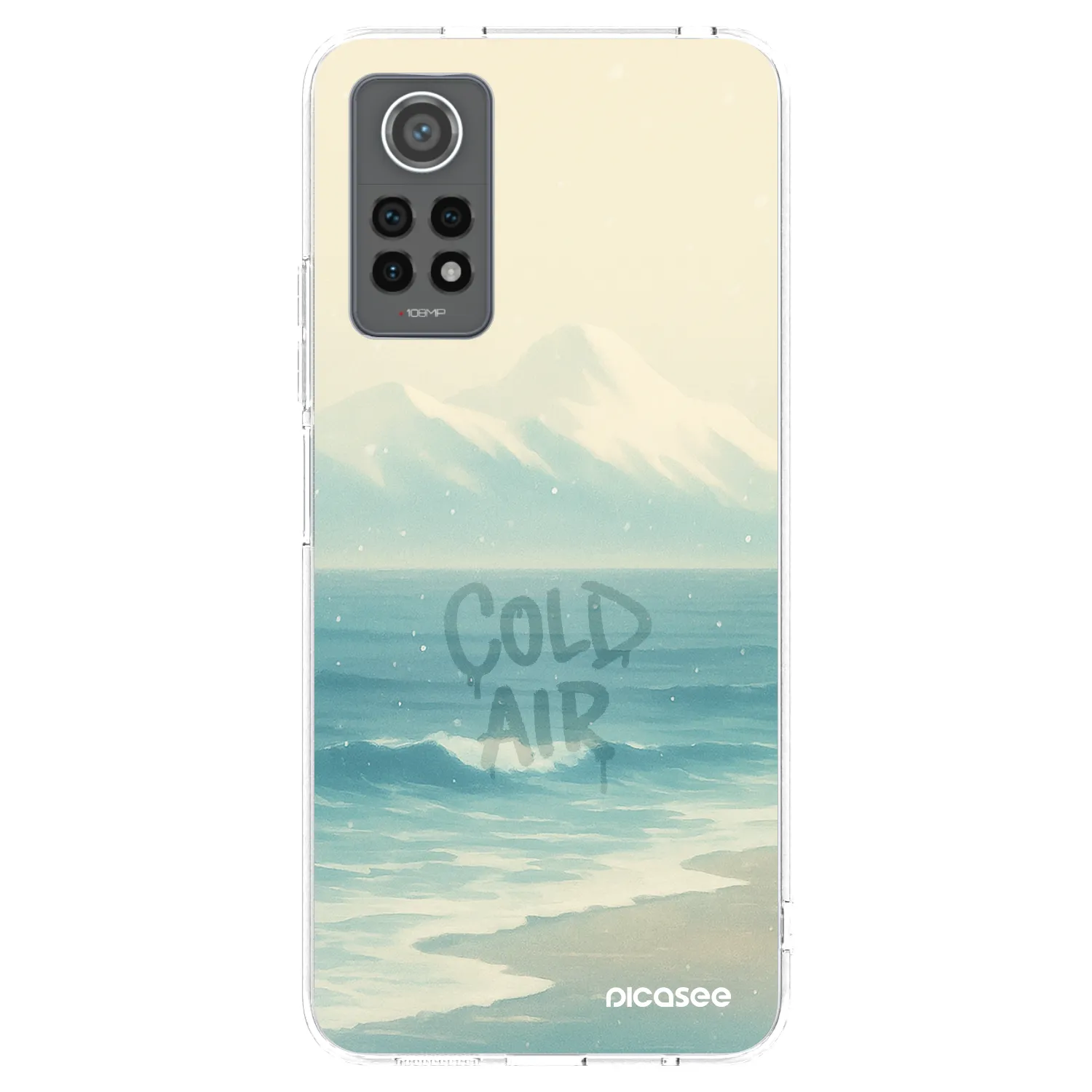 Picasee átlátszó szilikon tok az alábbi mobiltelefonokra Xiaomi Redmi Note 12 Pro 4G - COLD AIR