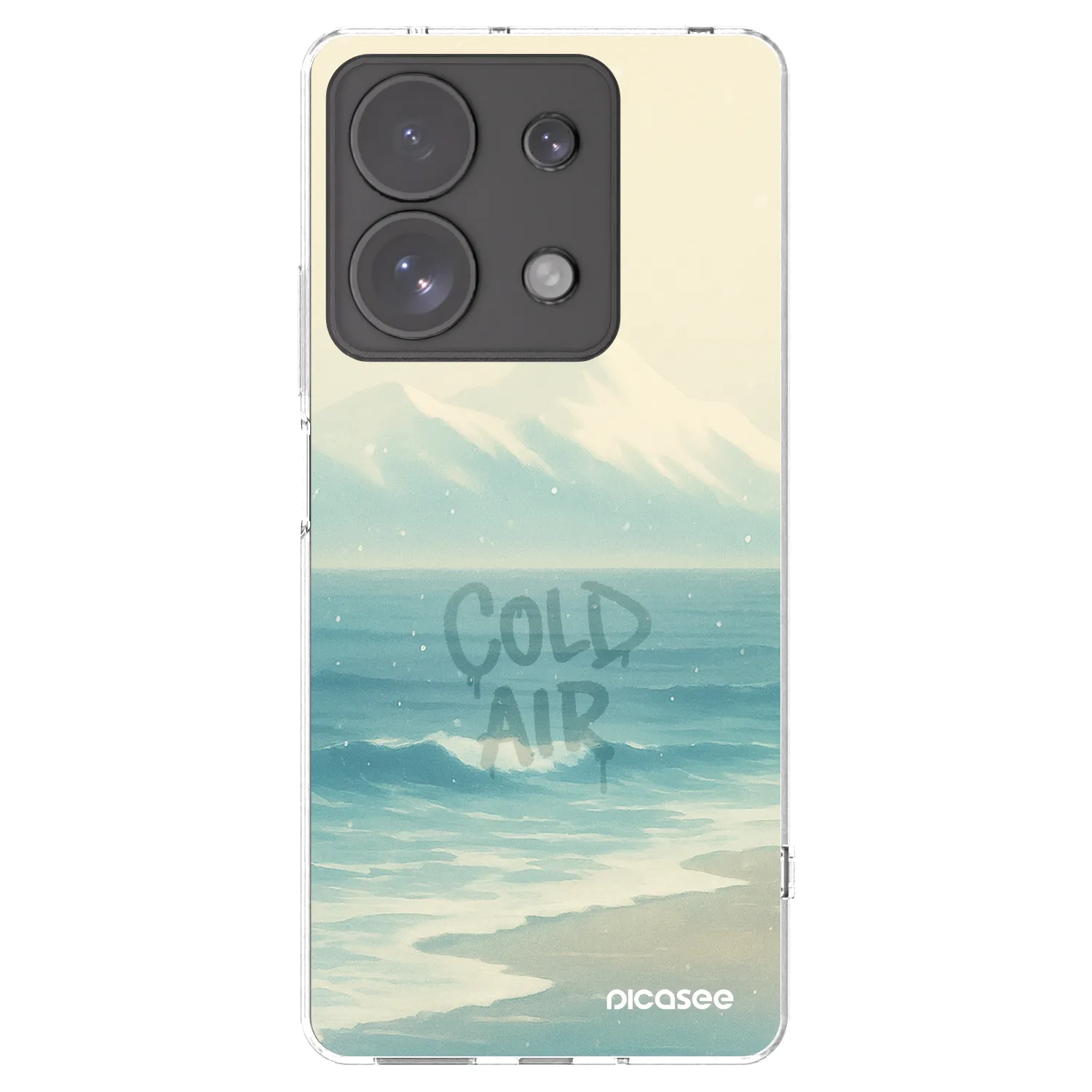 Picasee átlátszó szilikon tok az alábbi mobiltelefonokra Xiaomi Redmi Note 13 Pro 4G - COLD AIR