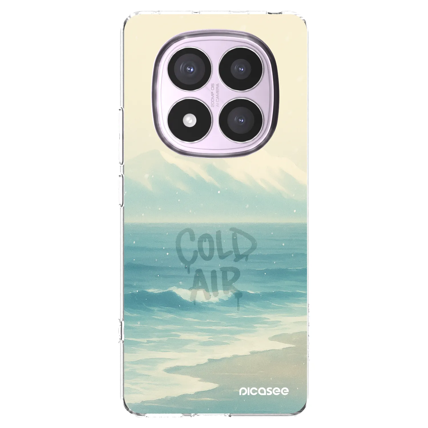 Picasee átlátszó szilikon tok az alábbi mobiltelefonokra Xiaomi Redmi Note 14 Pro 5G - COLD AIR