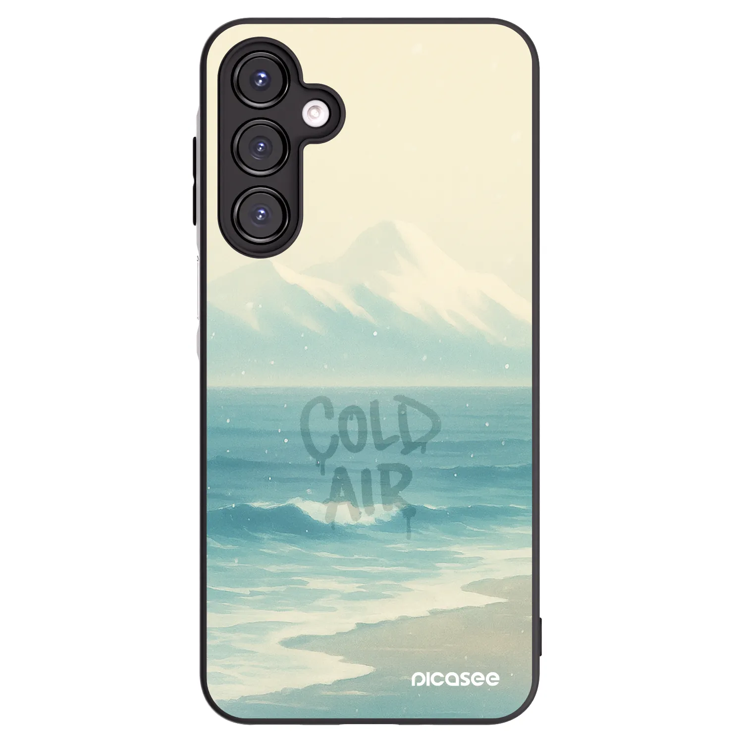 Picasee fekete szilikon tok az alábbi mobiltelefonokra Samsung Galaxy A16 5G - COLD AIR