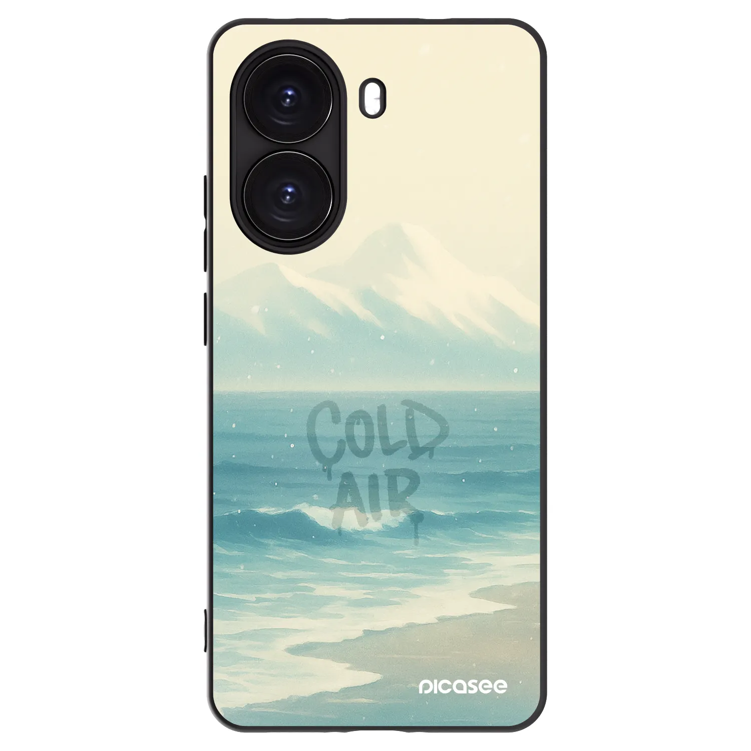 Picasee fekete szilikon tok az alábbi mobiltelefonokra Xiaomi Poco X7 Pro 5G - COLD AIR