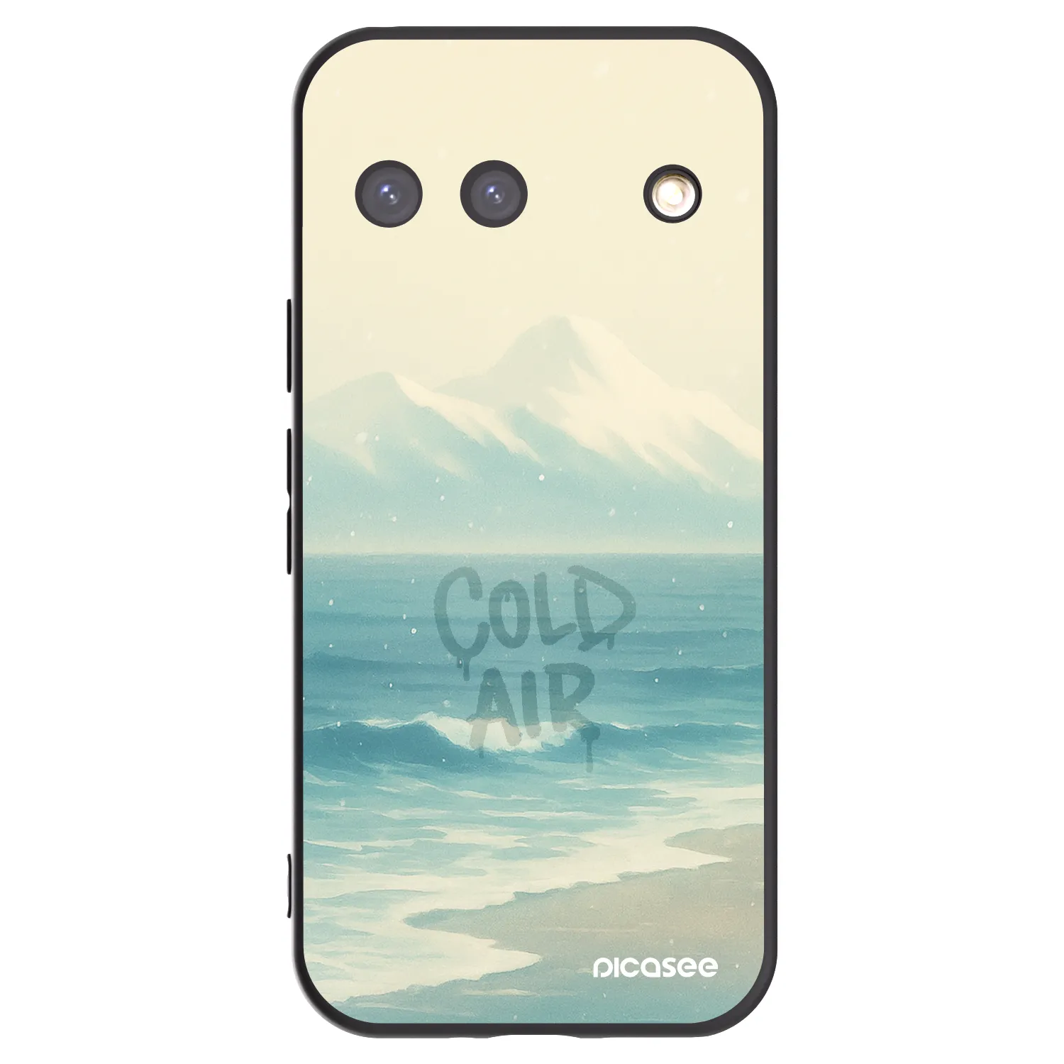 Picasee fekete szilikon tok az alábbi mobiltelefonokra Google Pixel 9 - COLD AIR