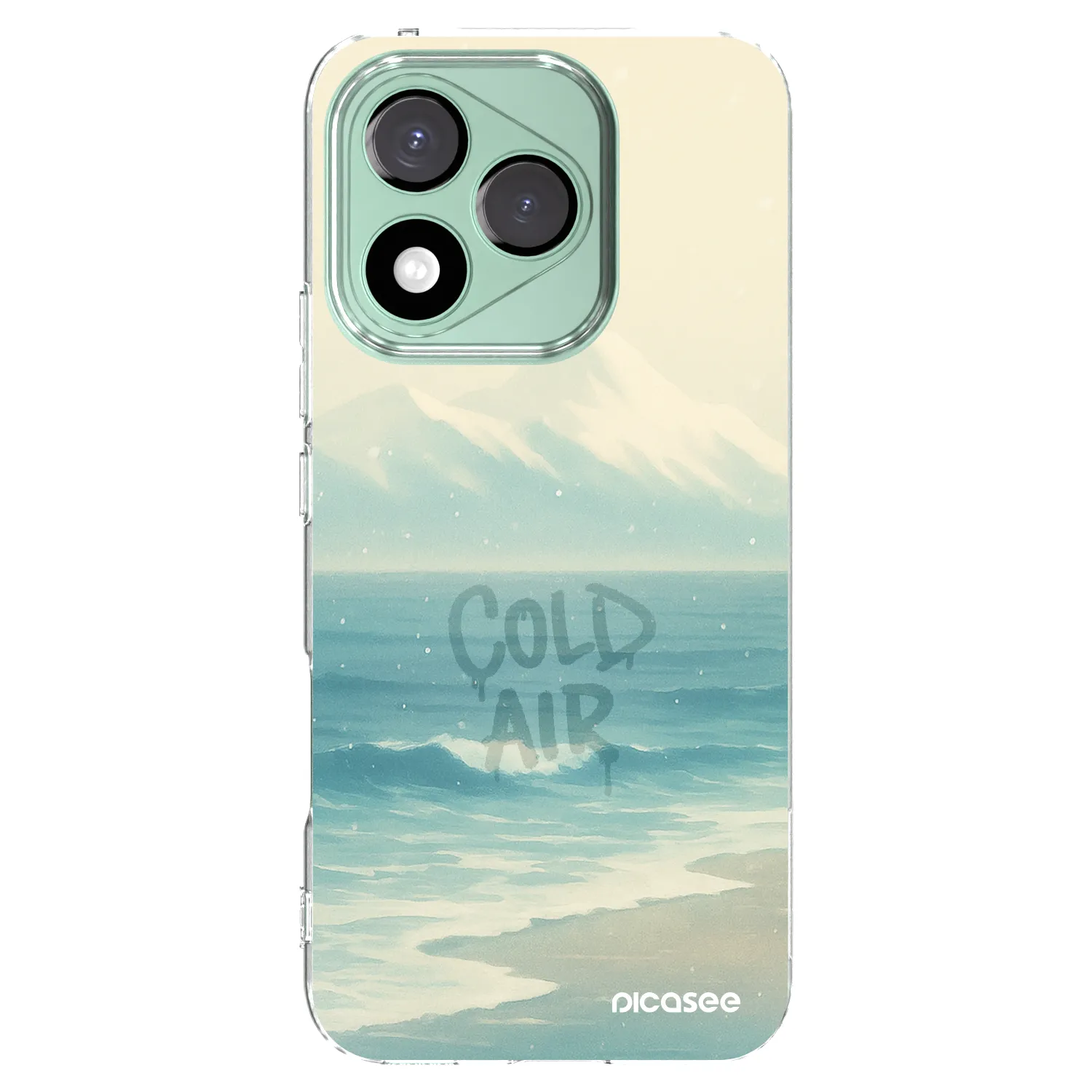 Picasee átlátszó szilikon tok az alábbi mobiltelefonokra Honor 400 Lite 5G - COLD AIR
