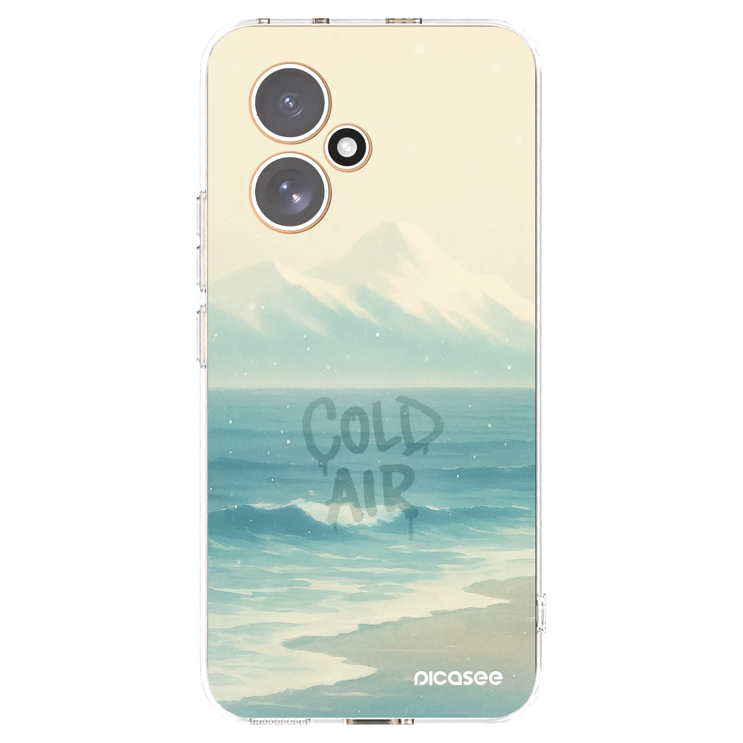 Picasee átlátszó szilikon tok az alábbi mobiltelefonokra Honor 400 5G - COLD AIR