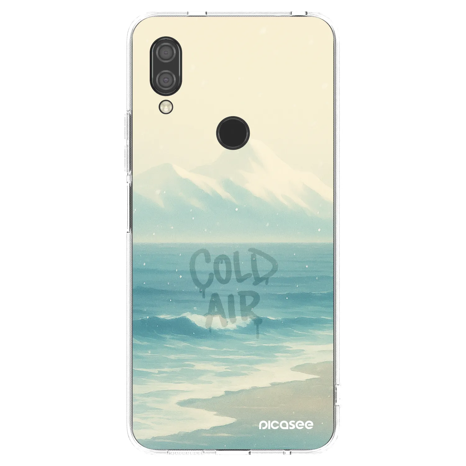 Picasee átlátszó szilikon tok az alábbi mobiltelefonokra Xiaomi Redmi 7 - COLD AIR