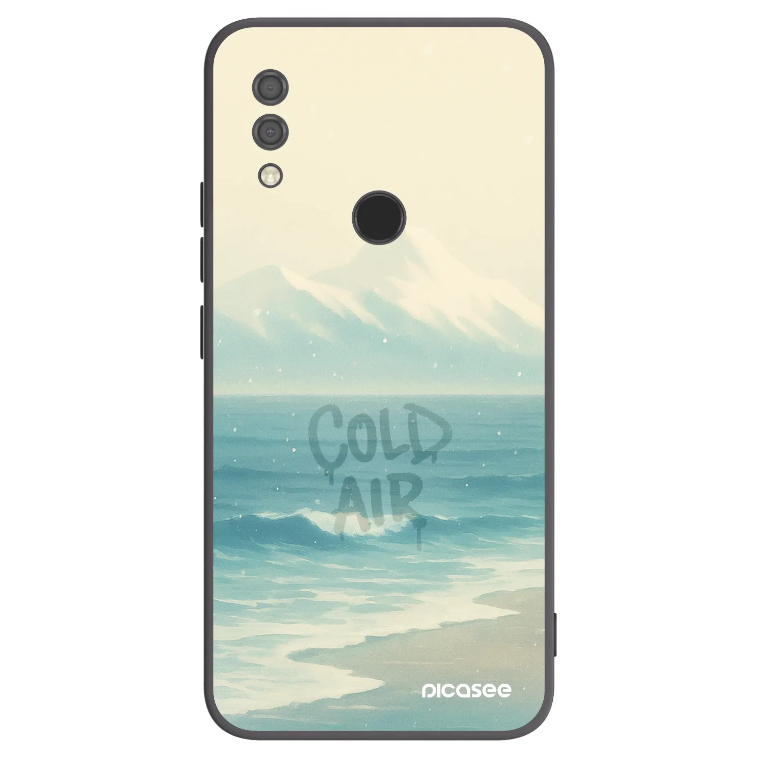 Picasee fekete szilikon tok az alábbi mobiltelefonokra Xiaomi Redmi 7 - COLD AIR