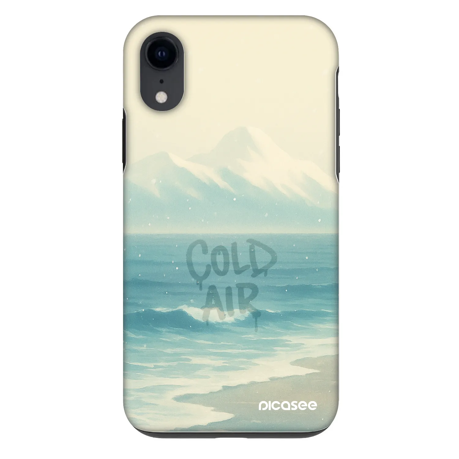 Picasee Fashion Case Apple iPhone XR - COLD AIR