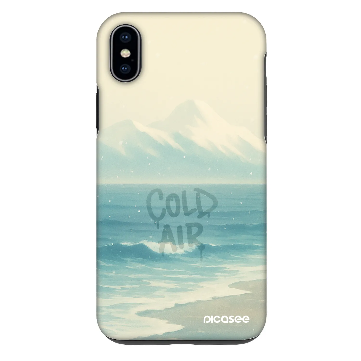Picasee Fashion Case Apple iPhone XS Max - COLD AIR