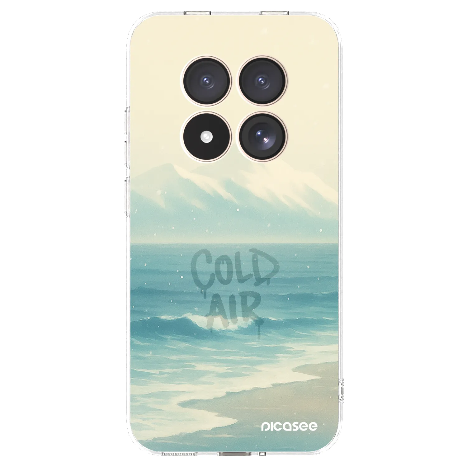 Picasee átlátszó szilikon tok az alábbi mobiltelefonokra Xiaomi Redmi Note 15 Pro 4G - COLD AIR