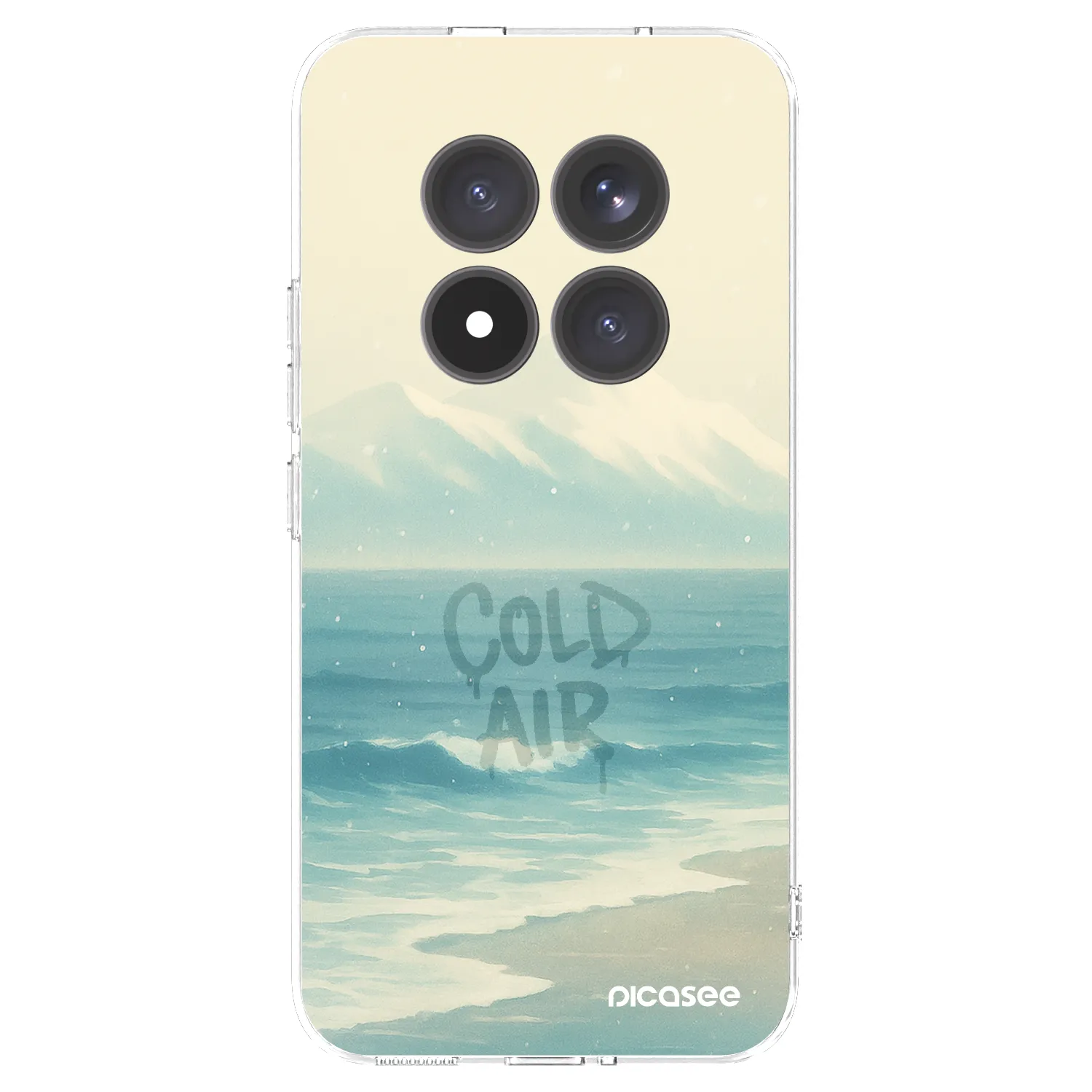 Picasee átlátszó szilikon tok az alábbi mobiltelefonokra Xiaomi Redmi Note 15 Pro+ - COLD AIR