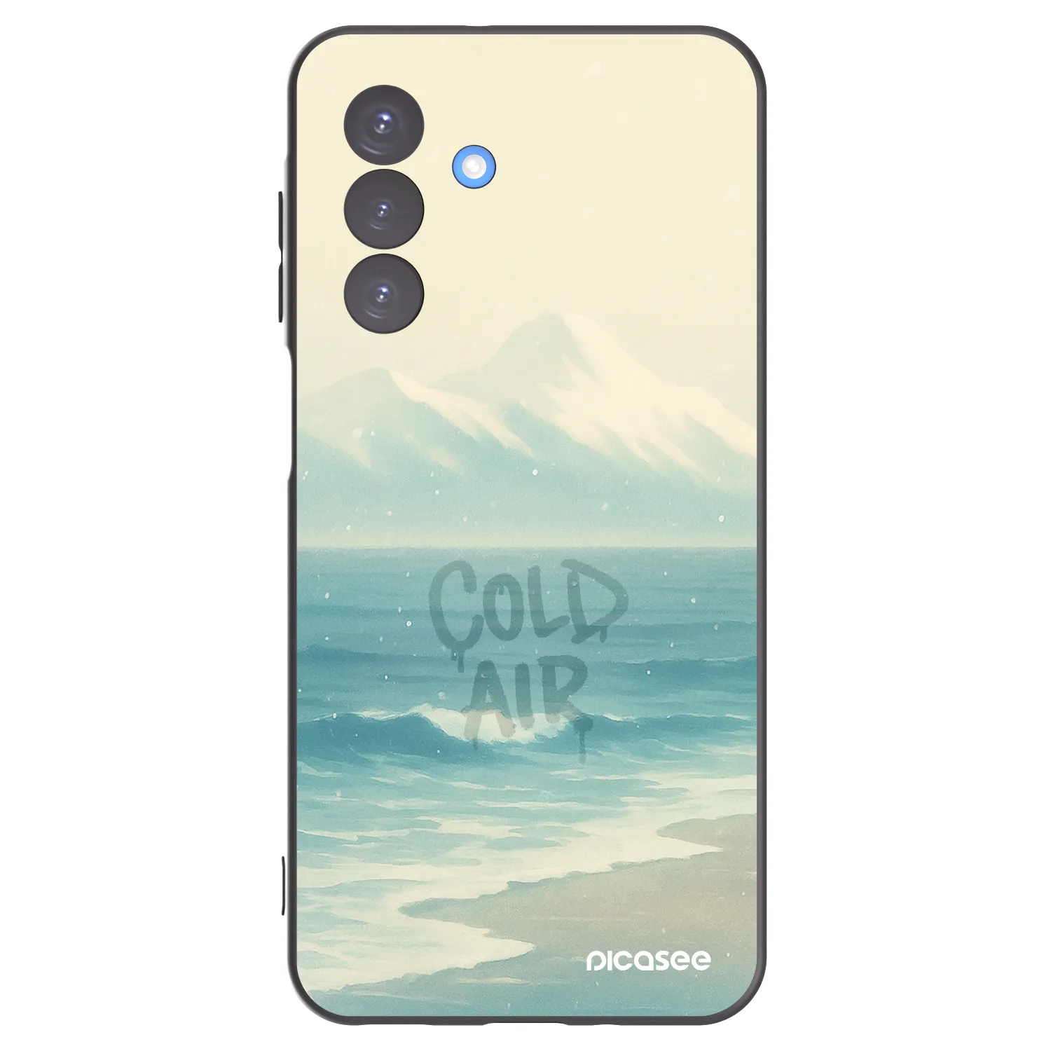 Picasee fekete szilikon tok az alábbi mobiltelefonokra Samsung Galaxy A17 5G - COLD AIR