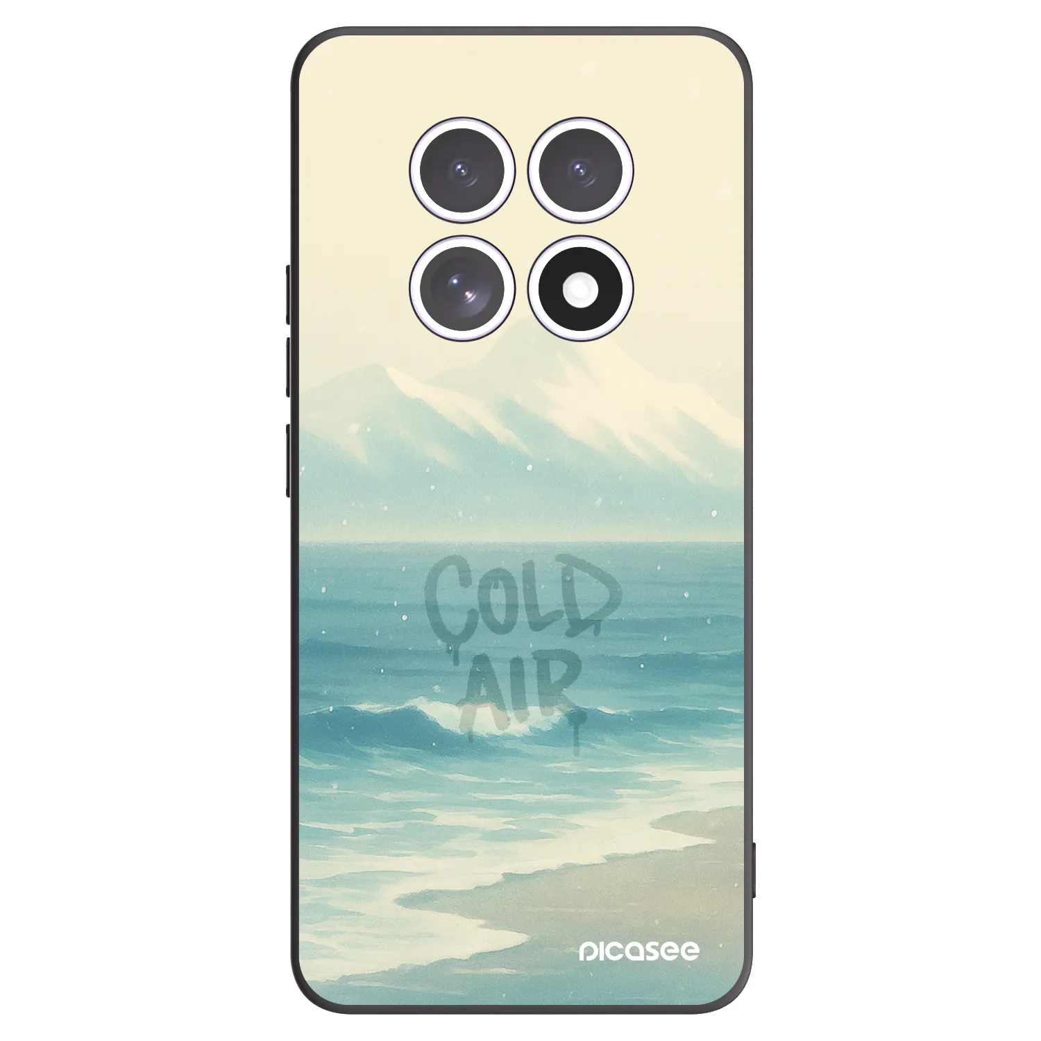 Picasee fekete szilikon tok az alábbi mobiltelefonokra Xiaomi Redmi Note 15 - COLD AIR