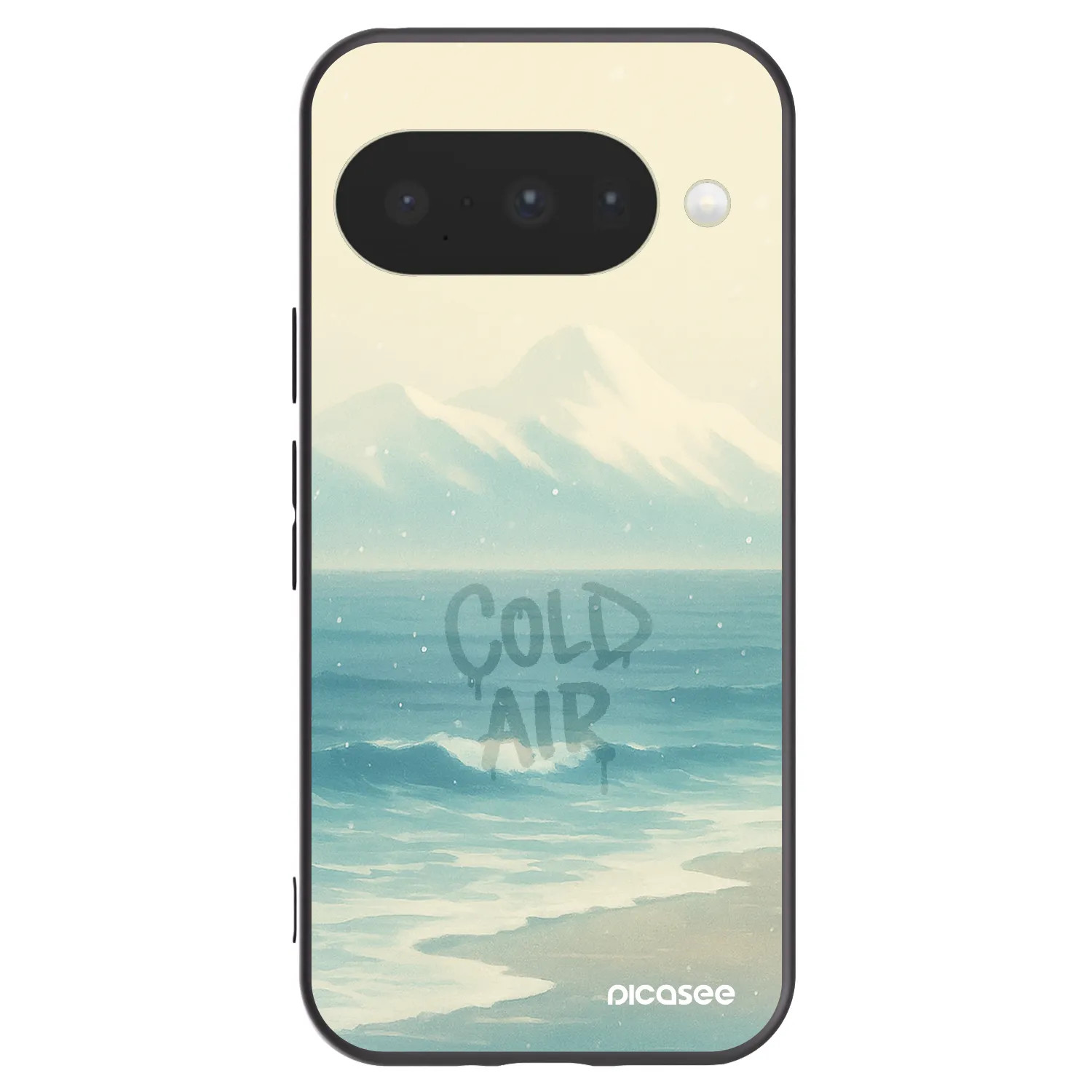Picasee fekete szilikon tok az alábbi mobiltelefonokra Google Pixel 10 - COLD AIR