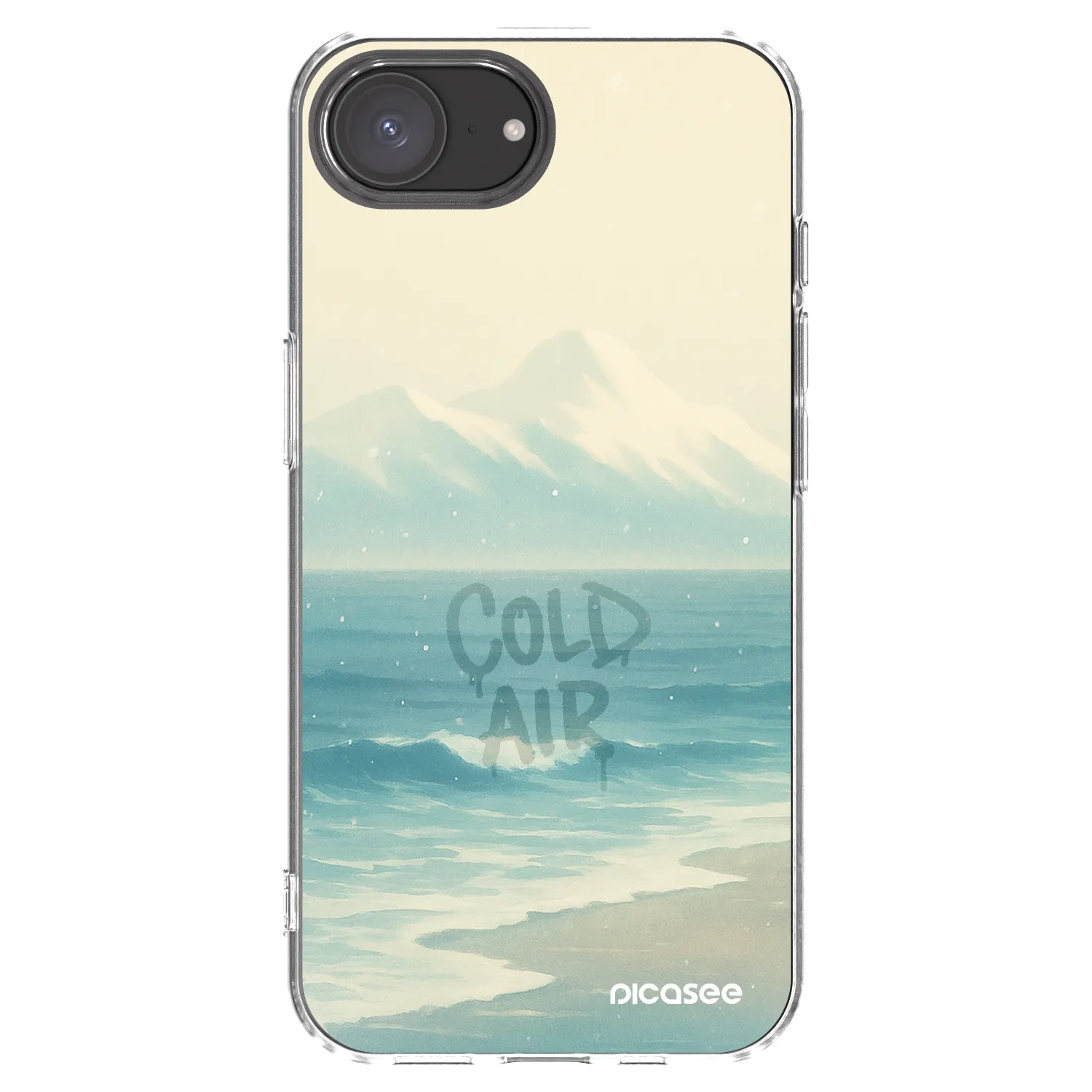 Picasee átlátszó szilikon tok az alábbi mobiltelefonokra Apple iPhone 17e - COLD AIR