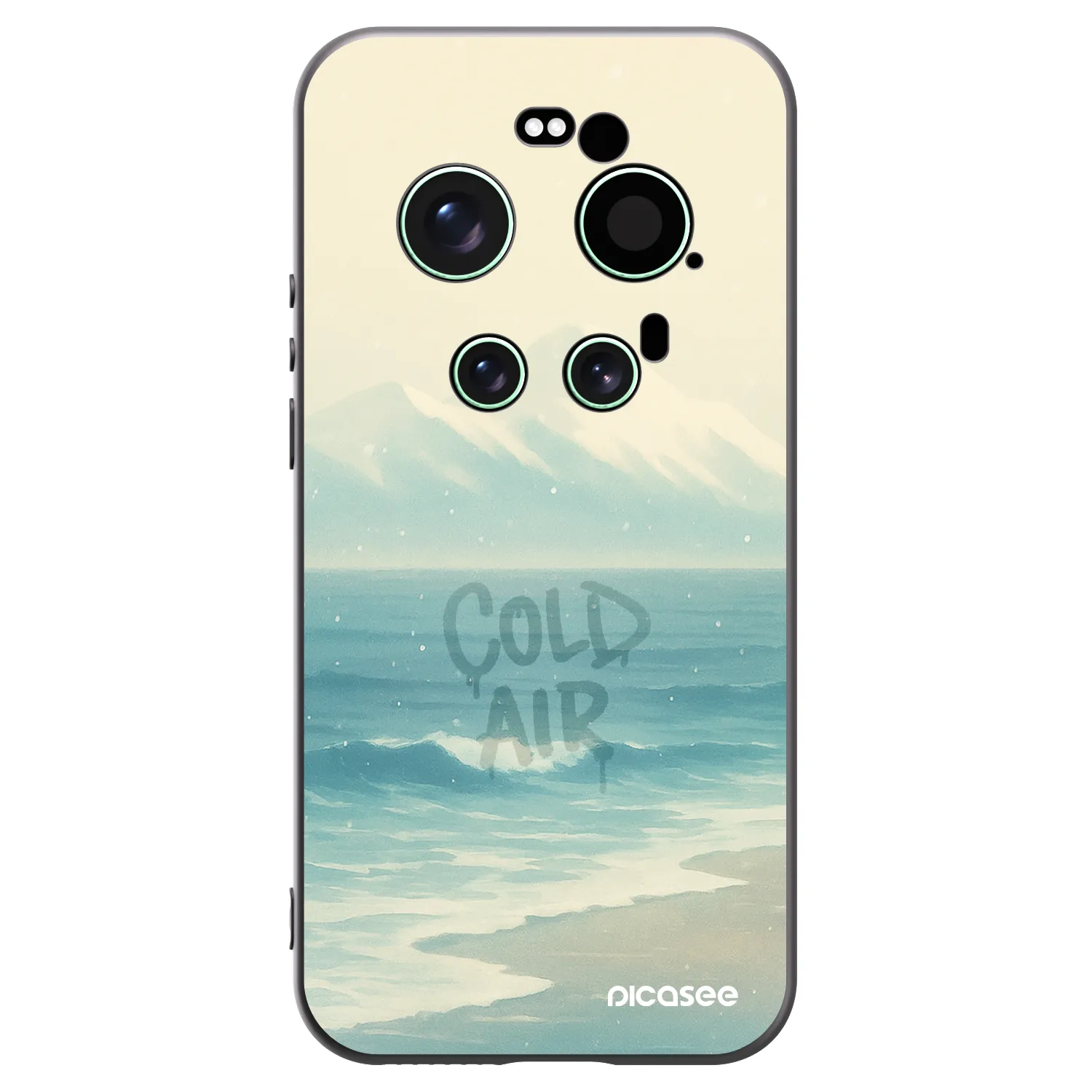 Picasee fekete szilikon tok az alábbi mobiltelefonokra Xiaomi 17 Ultra - COLD AIR