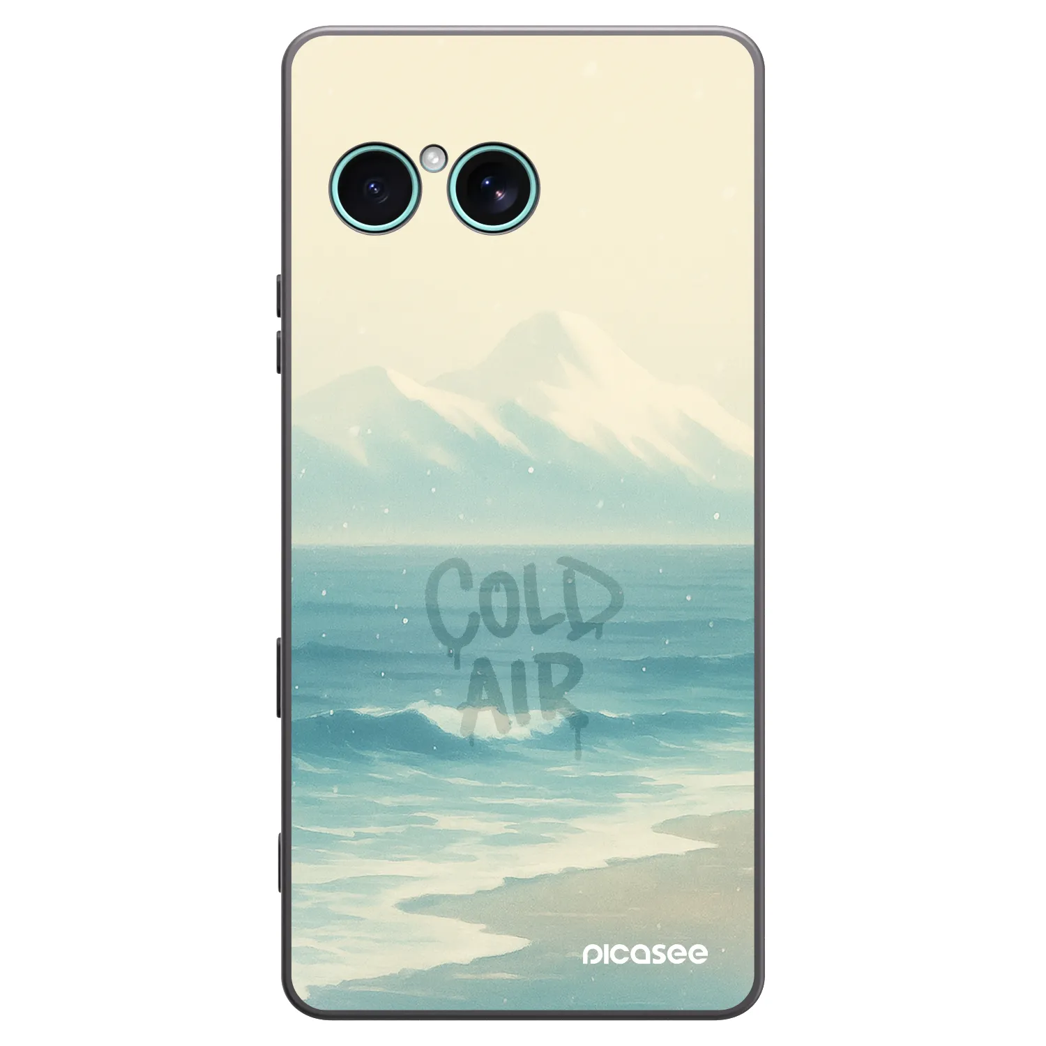 Picasee fekete szilikon tok az alábbi mobiltelefonokra Sony Xperia 10 VII - COLD AIR