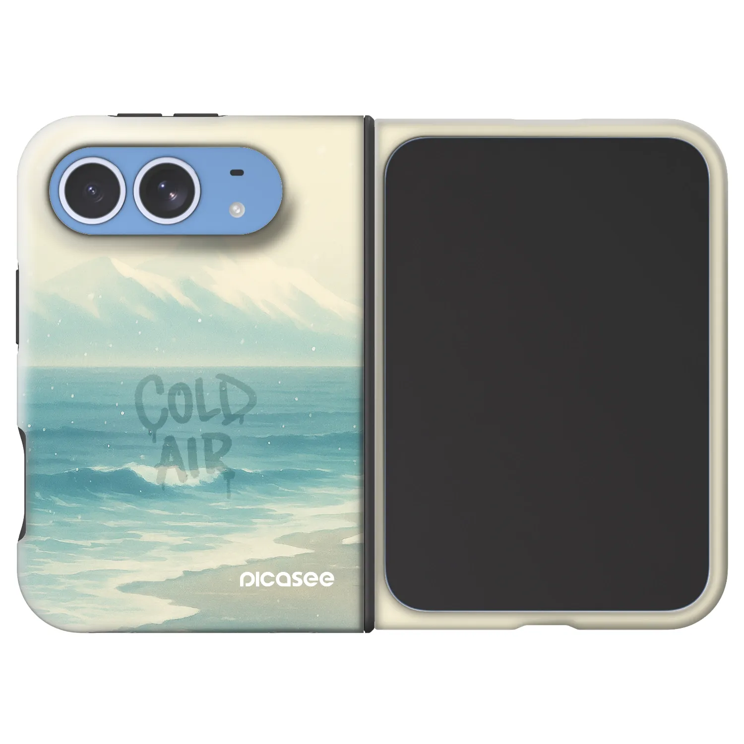 Picasee Fashion Case MagSafe Apple iPhone Duo - COLD AIR