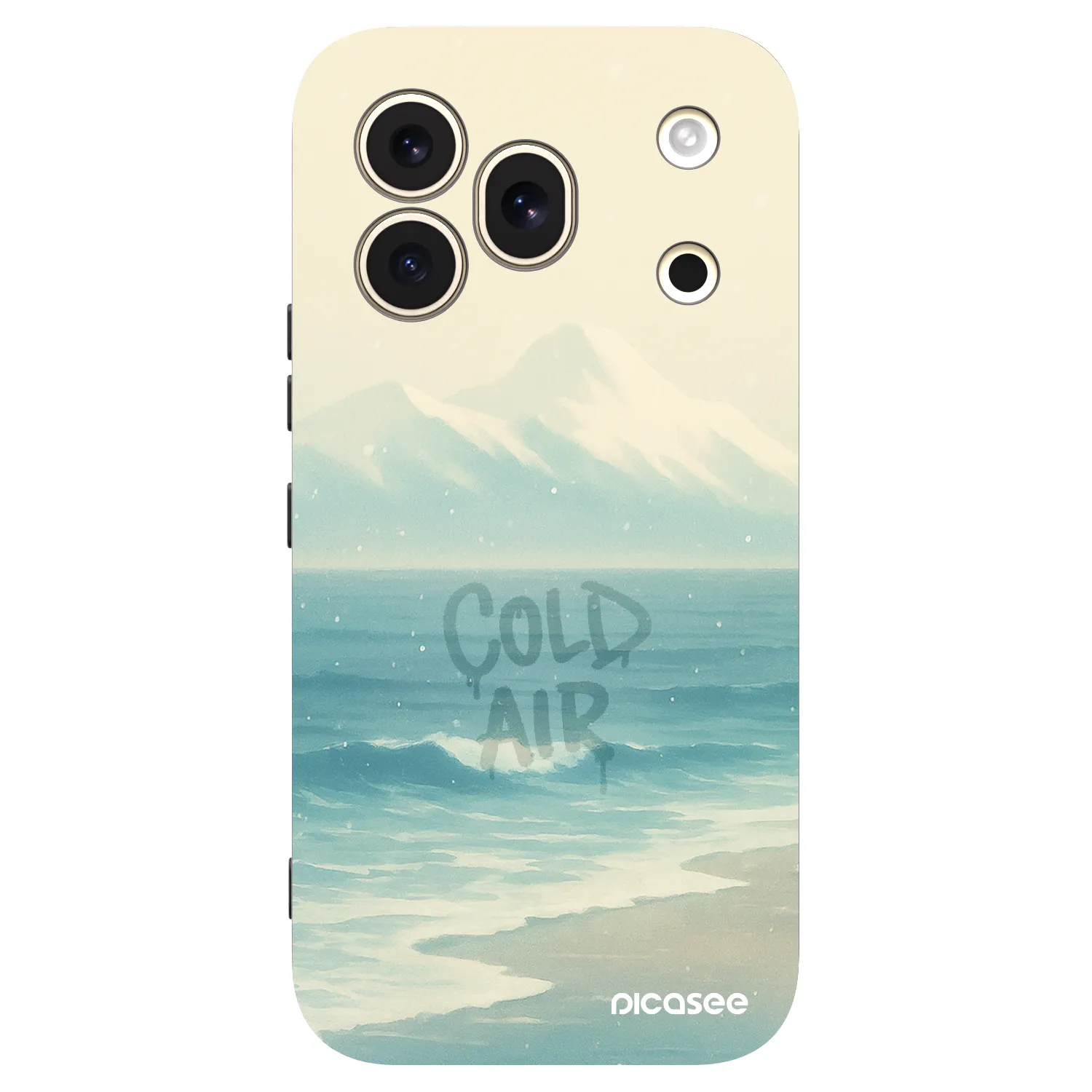 Picasee fekete szilikon tok az alábbi mobiltelefonokra Honor 600 Pro - COLD AIR
