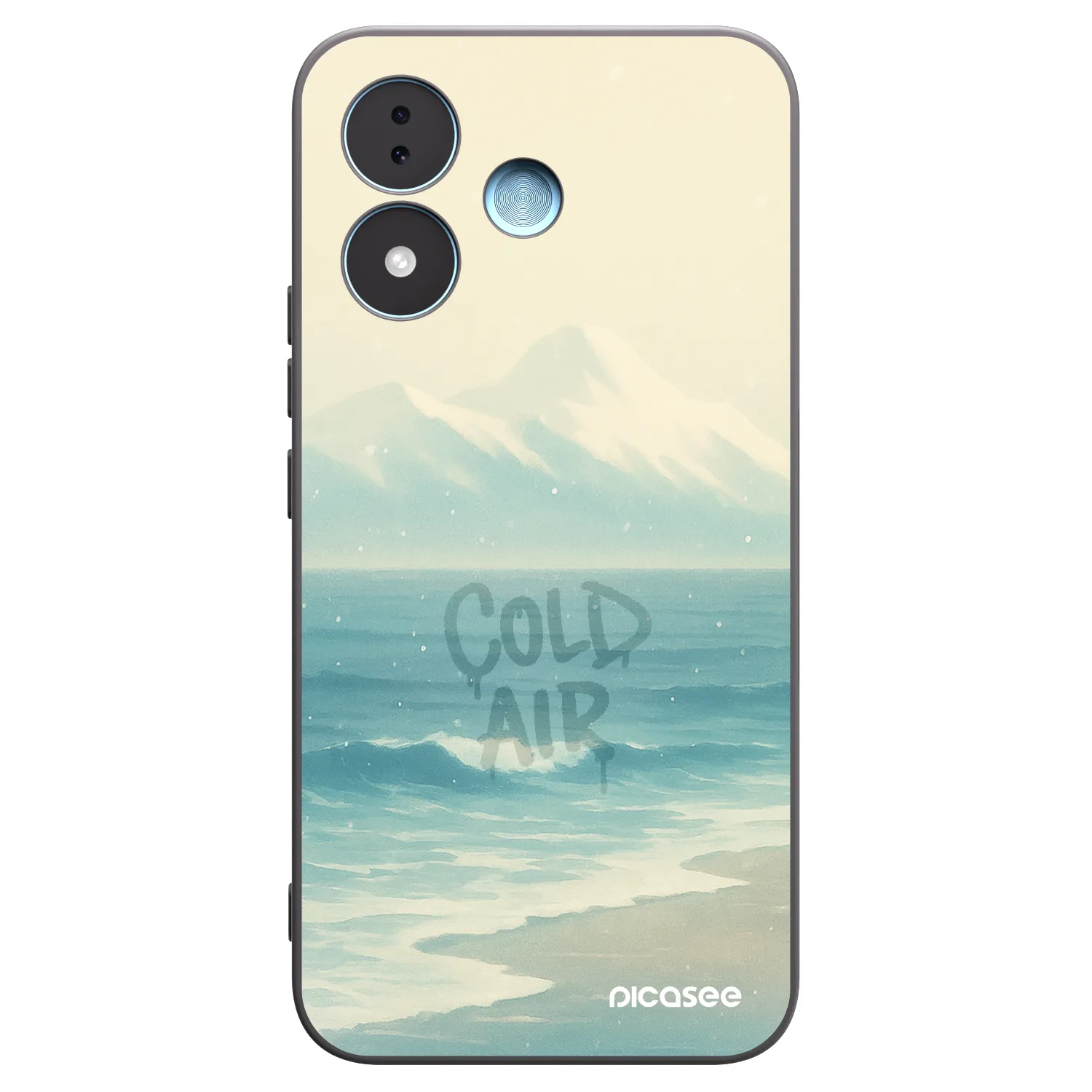 Picasee fekete szilikon tok az alábbi mobiltelefonokra Xiaomi Redmi Note 17 5G - COLD AIR