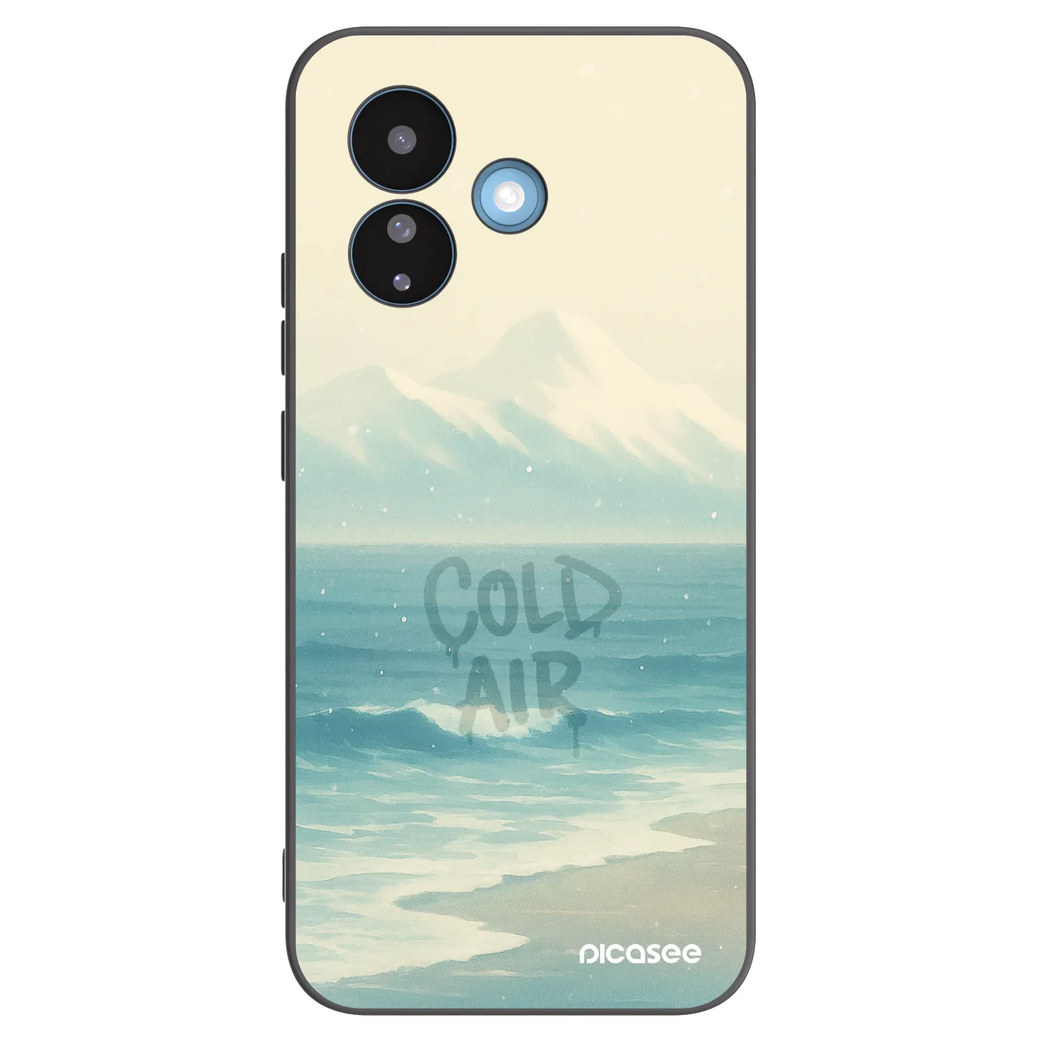 Picasee fekete szilikon tok az alábbi mobiltelefonokra Xiaomi Redmi Note 17 Pro 5G - COLD AIR