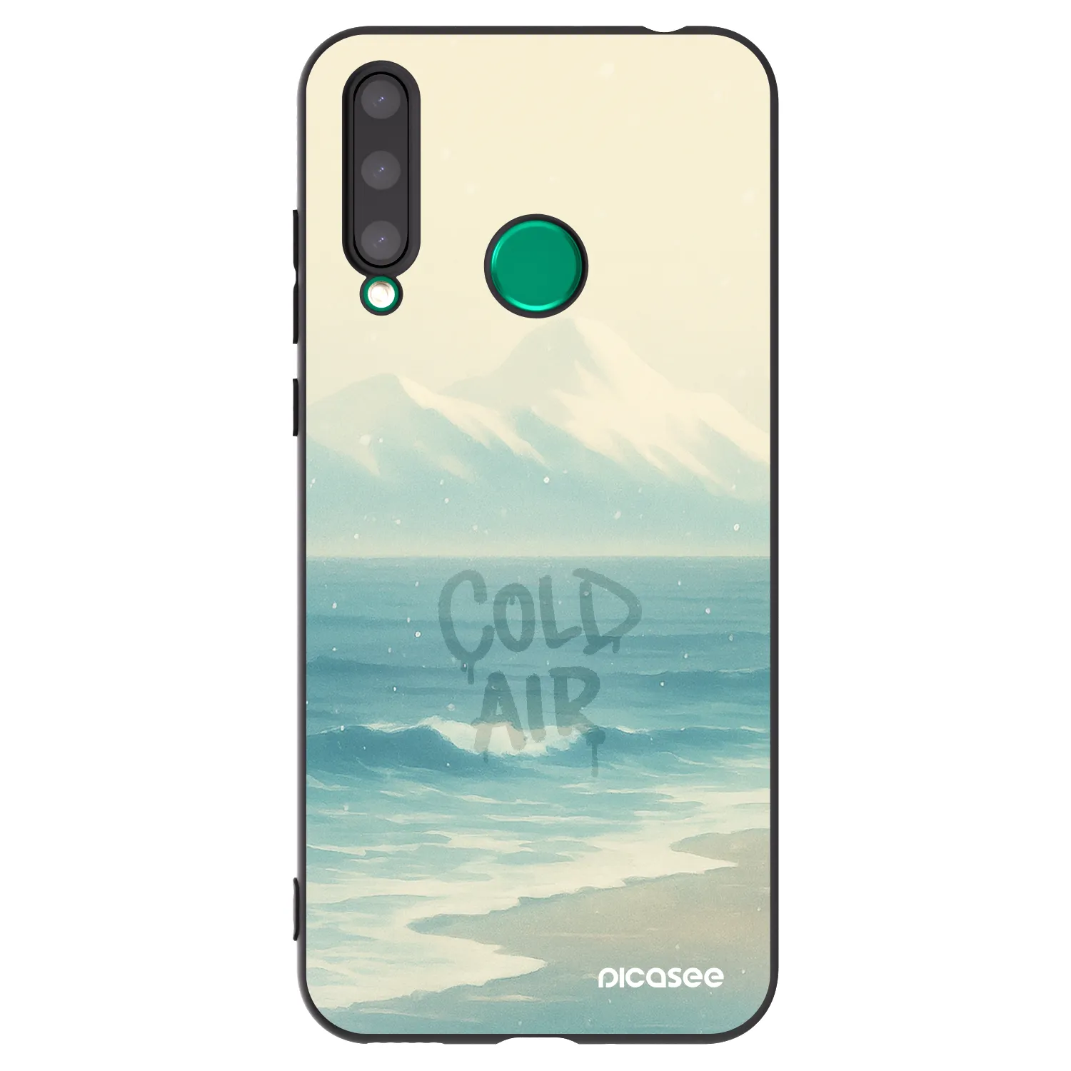 Picasee fekete szilikon tok az alábbi mobiltelefonokra Honor 20 Lite - COLD AIR