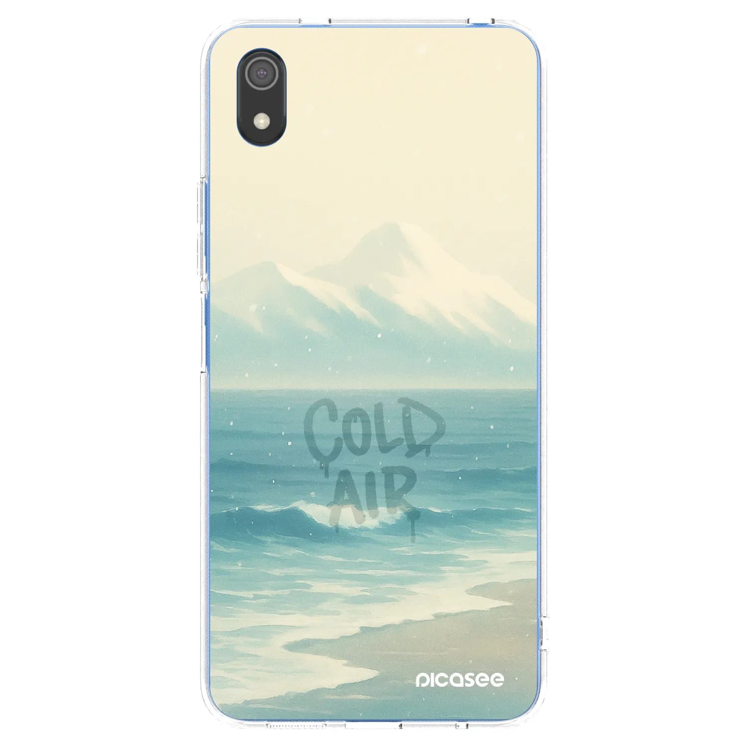 Picasee átlátszó szilikon tok az alábbi mobiltelefonokra Xiaomi Redmi 7A - COLD AIR