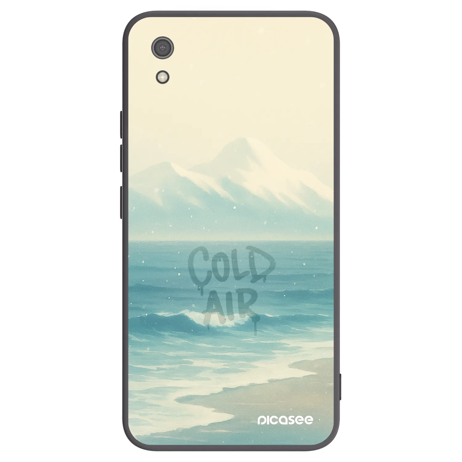 Picasee fekete szilikon tok az alábbi mobiltelefonokra Xiaomi Redmi 7A - COLD AIR