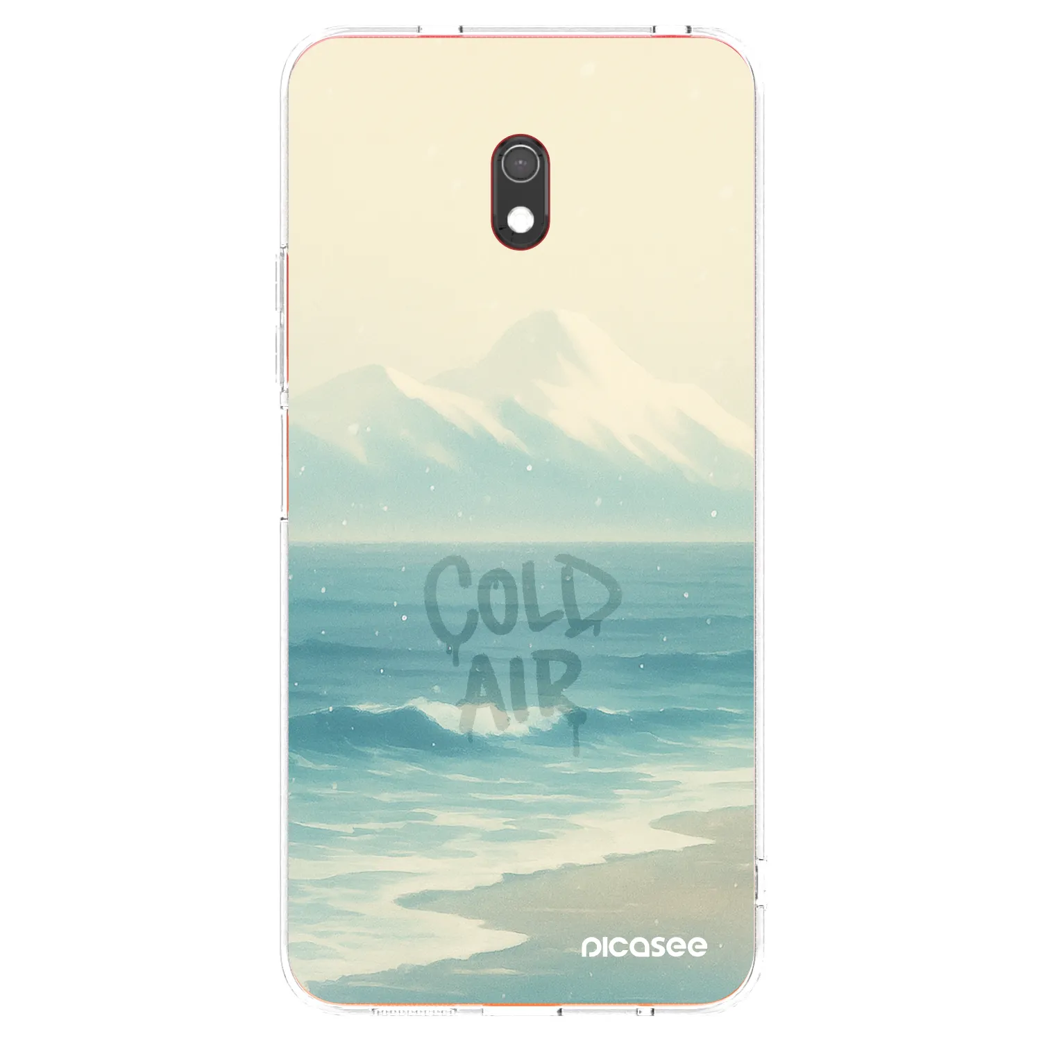 Picasee átlátszó szilikon tok az alábbi mobiltelefonokra Xiaomi Redmi 8A - COLD AIR