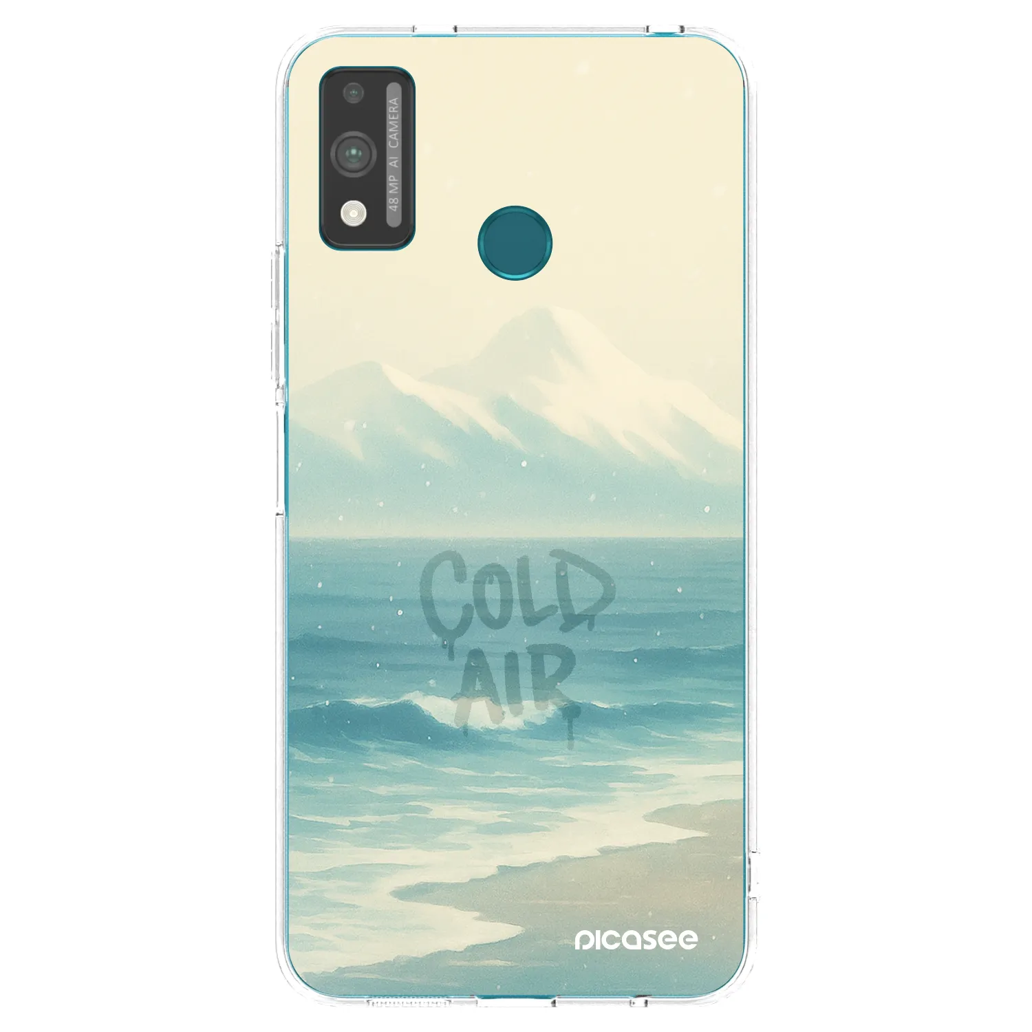 Picasee átlátszó szilikon tok az alábbi mobiltelefonokra Honor 9X Lite - COLD AIR