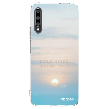 Picasee átlátszó szilikon tok az alábbi mobiltelefonokra Honor 9X Pro - COLD SKIES