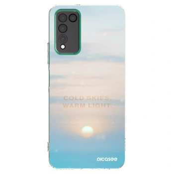 Picasee átlátszó szilikon tok az alábbi mobiltelefonokra Honor 10X Lite - COLD SKIES