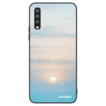Szilikon tok erre a típusra Samsung Galaxy A70 A705F - COLD SKIES