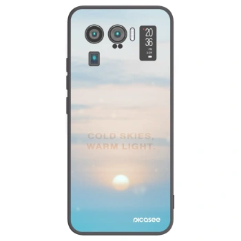 Picasee fekete szilikon tok az alábbi mobiltelefonokra Xiaomi Mi 11 Ultra - COLD SKIES