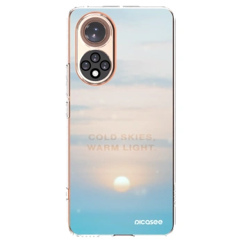 Picasee átlátszó szilikon tok az alábbi mobiltelefonokra Honor 50 5G - COLD SKIES