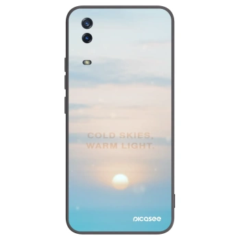 Picasee fekete szilikon tok az alábbi mobiltelefonokra Vivo Y11s - COLD SKIES