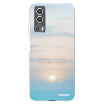 Picasee átlátszó szilikon tok az alábbi mobiltelefonokra Vivo Y72 5G - COLD SKIES