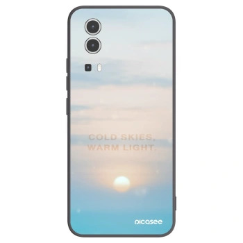 Picasee fekete szilikon tok az alábbi mobiltelefonokra Vivo Y72 5G - COLD SKIES