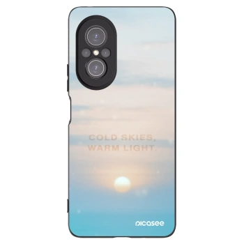 Picasee fekete szilikon tok az alábbi mobiltelefonokra Huawei Nova 9 SE - COLD SKIES