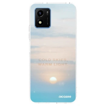 Picasee átlátszó szilikon tok az alábbi mobiltelefonokra Vivo Y01 - COLD SKIES