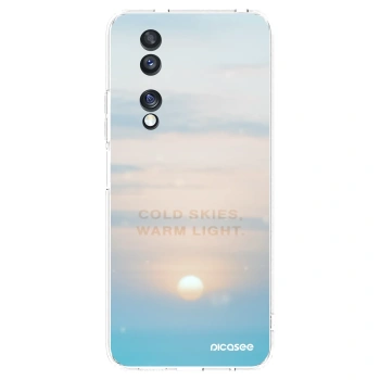 Picasee átlátszó szilikon tok az alábbi mobiltelefonokra Honor 70 - COLD SKIES