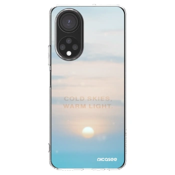 Picasee átlátszó szilikon tok az alábbi mobiltelefonokra Honor X7 - COLD SKIES