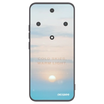 Picasee fekete szilikon tok az alábbi mobiltelefonokra Honor Magic5 Lite 5G - COLD SKIES