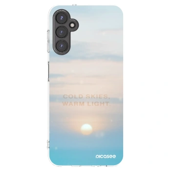 Picasee átlátszó szilikon tok az alábbi mobiltelefonokra Samsung Galaxy A14 4G A145R - COLD SKIES